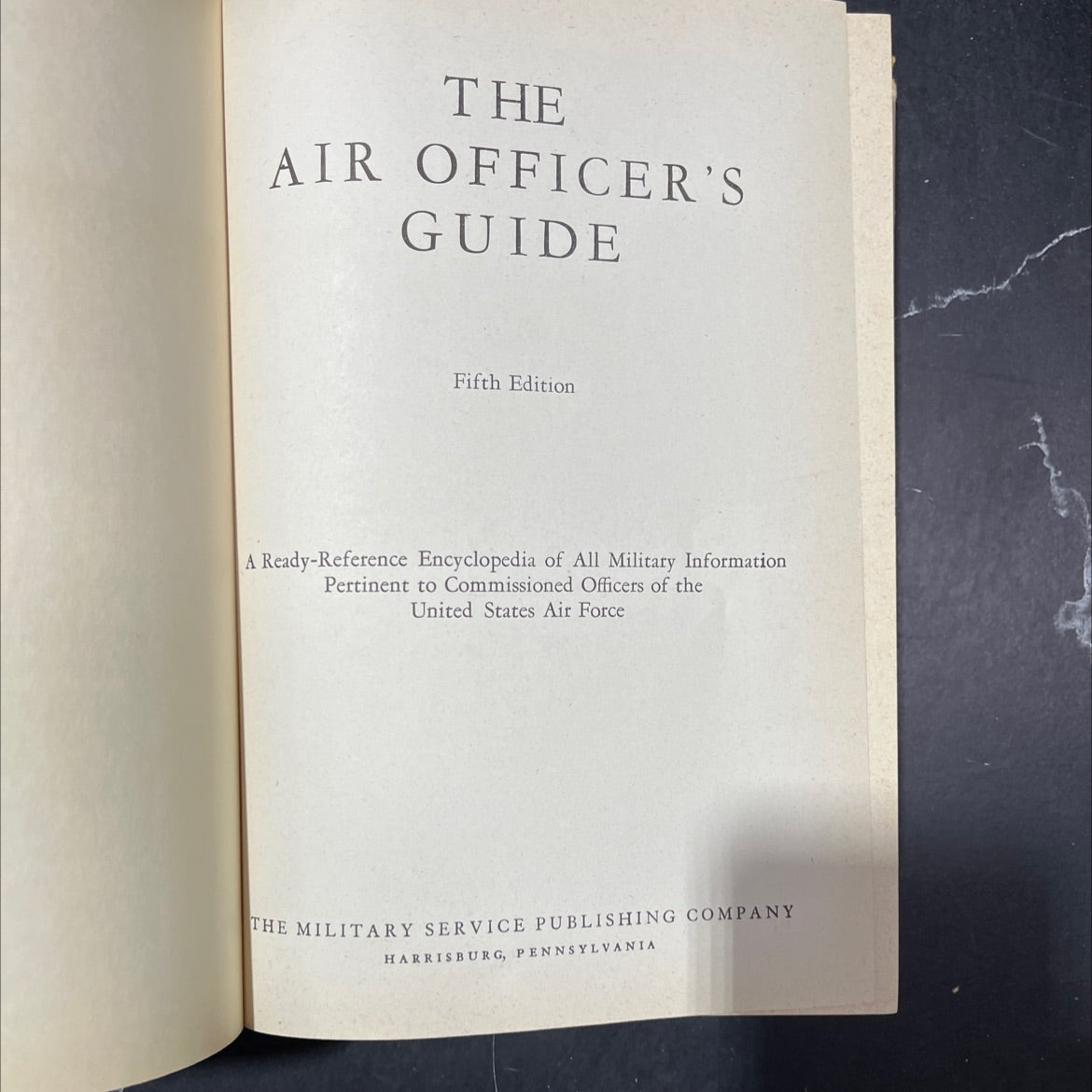 the air officer's guide book, by unknown, 1951 Hardcover image 2