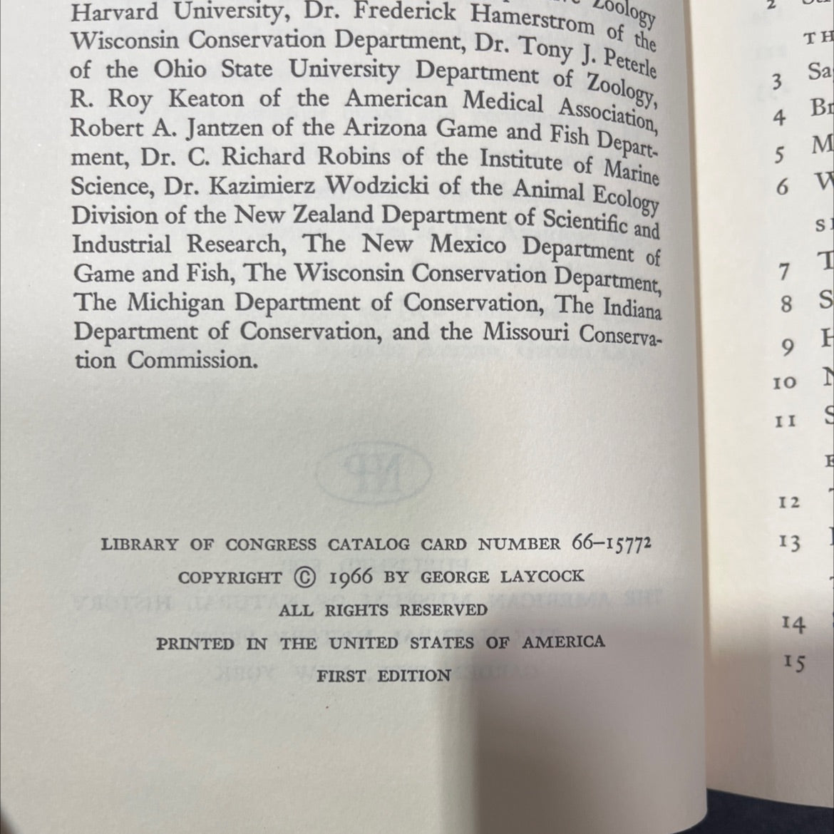 the alien animals book, by george laycock, 1966 Hardcover, Heavily Used image 3