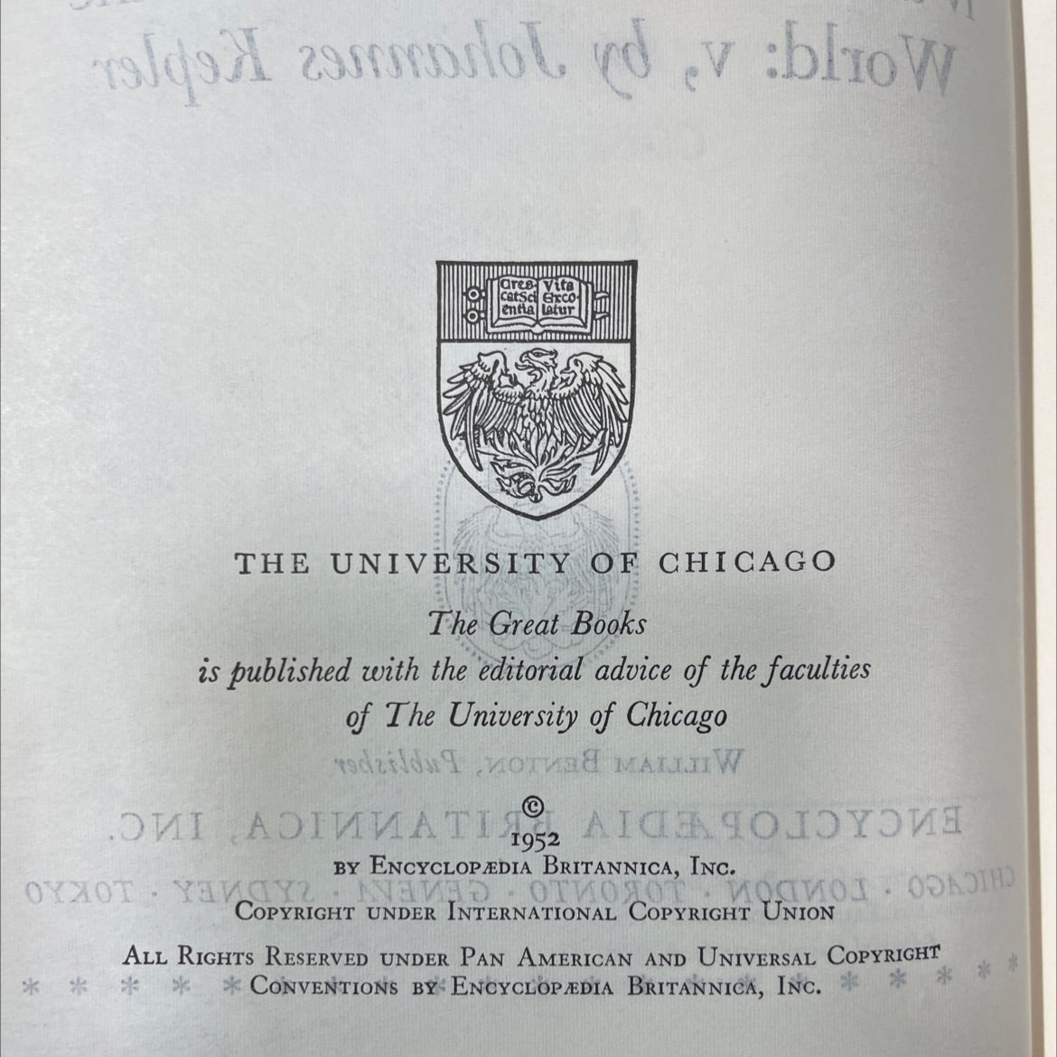 the almagest book, by ptolemy, 1952 Hardcover image 3