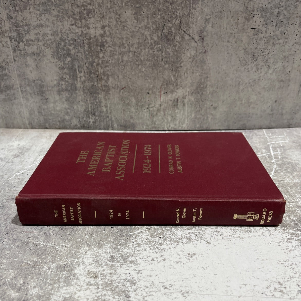 the american baptist association 1924-1974 book, by conrad n. glover and austin t. powers, 1979 Hardcover image 4