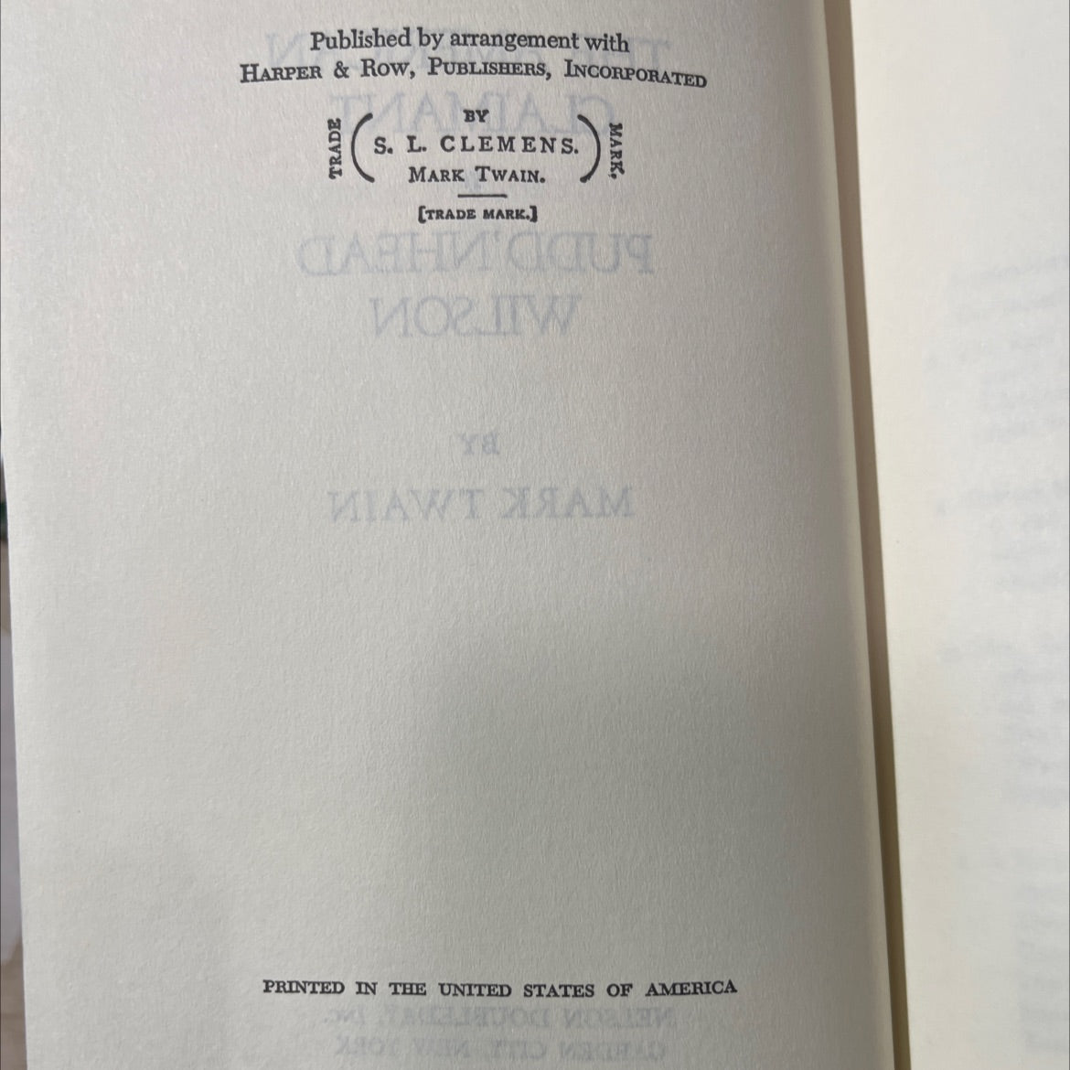 the american claimant pudd'nhead wilson book, by mark twain, 1970 Hardcover image 3