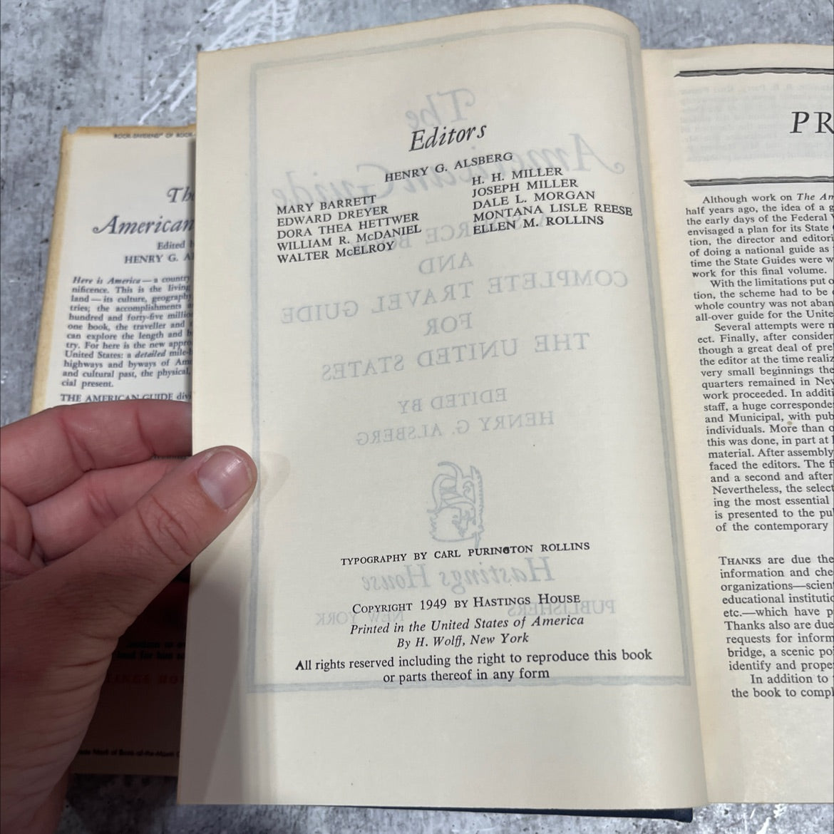 the american guide book, by henry g. alsberg, 1949 Hardcover image 3