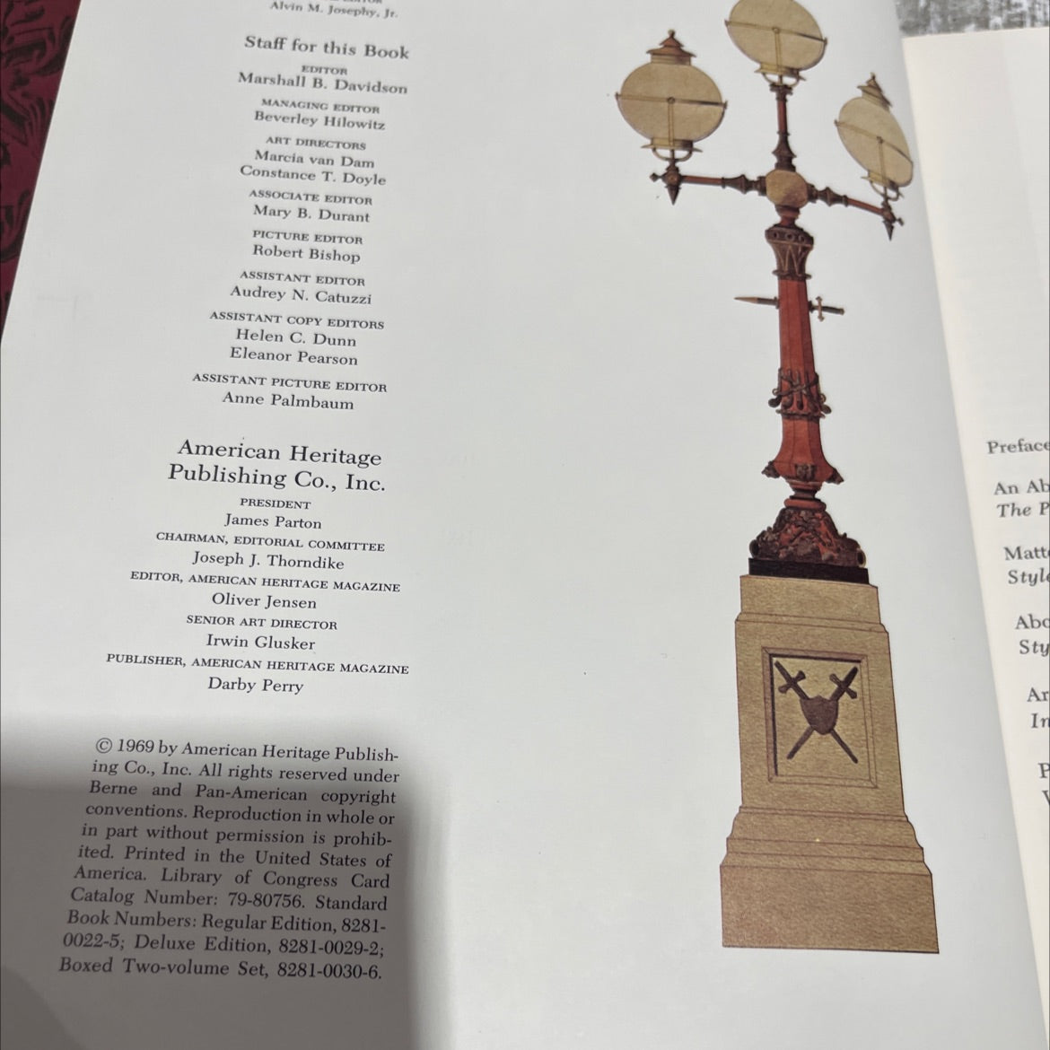 the american heritage history of antiques from the civil war to world war i book, by alvin m. josephy, jr., 1969 image 3