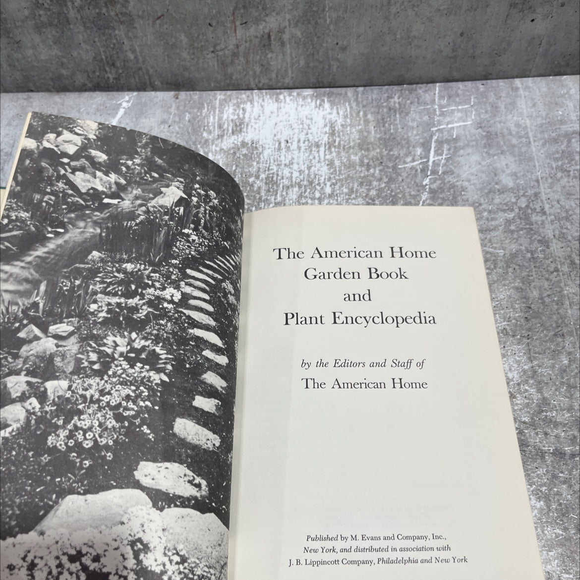 the american home garden book and plant encyclopedia book, by editors and staff of the american home, 1963 Hardcover image 2