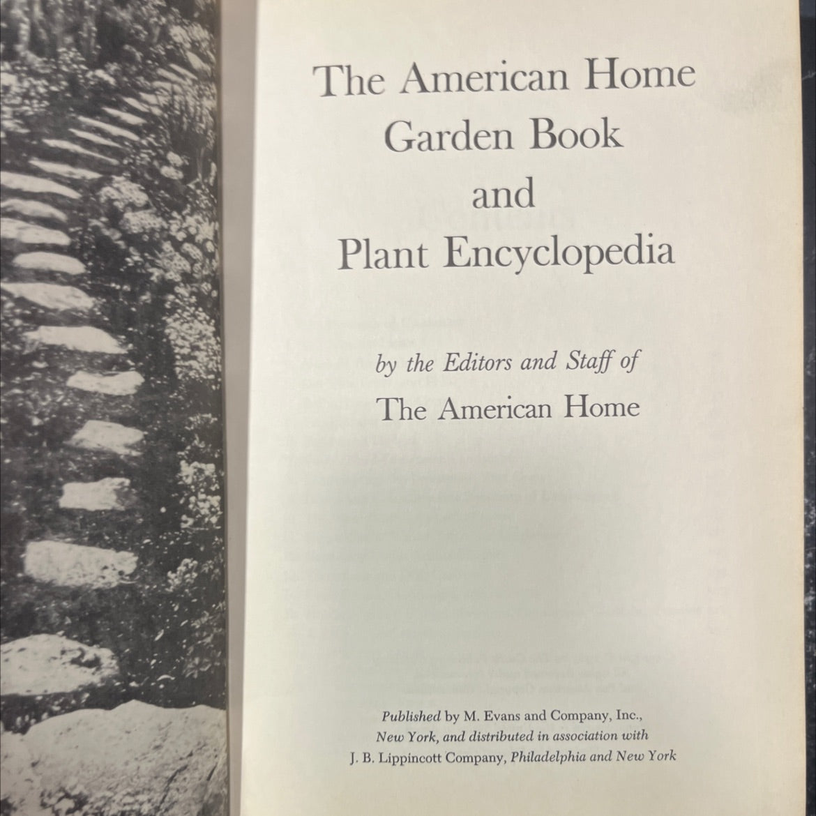the american home garden book and plant encyclopedia book, by editors and staff of the american home, 1963 Hardcover image 2