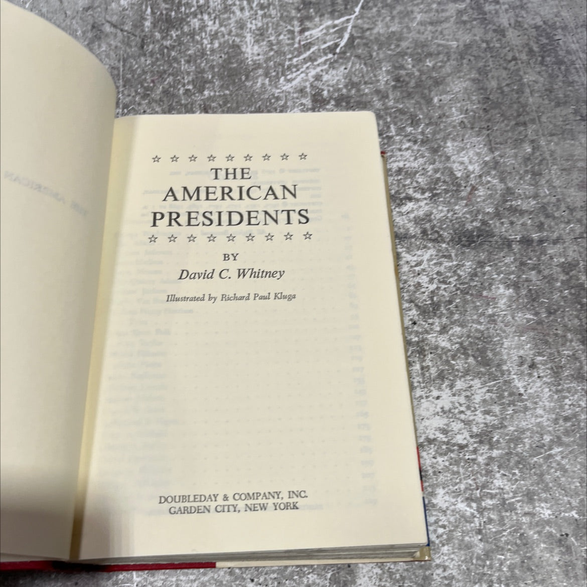 the american presidents book, by David C. Whitney, 1978 Hardcover image 2