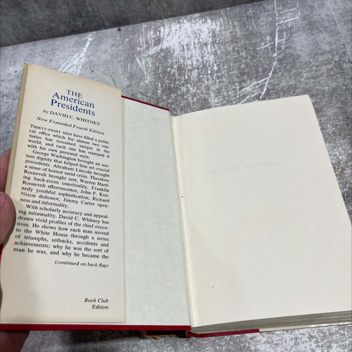 the american presidents book, by David C. Whitney, 1978 Hardcover image 4