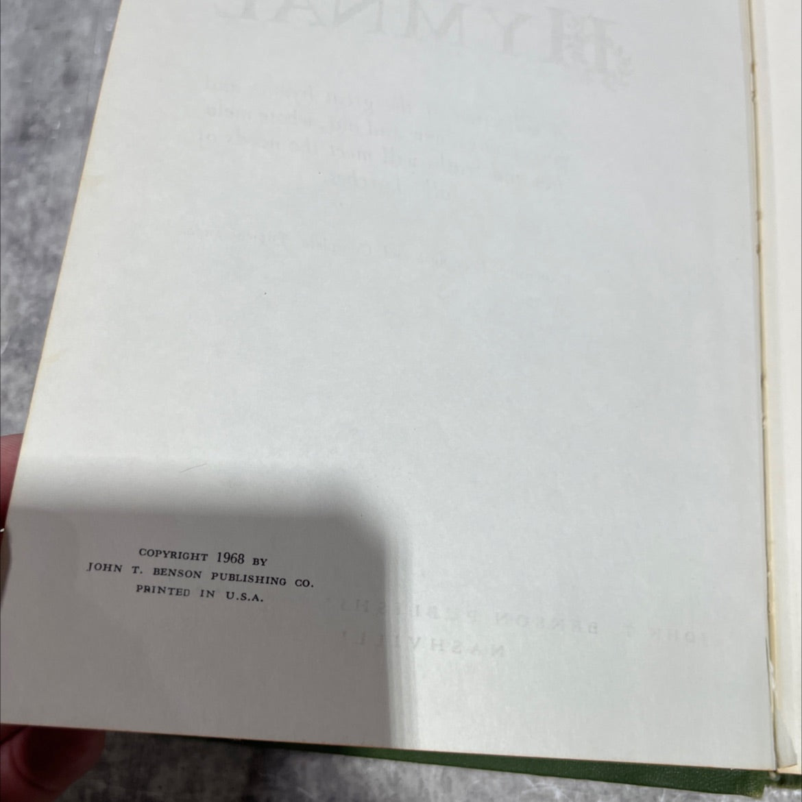 the american service hymnal book, by unknown, 1968 Hardcover image 3