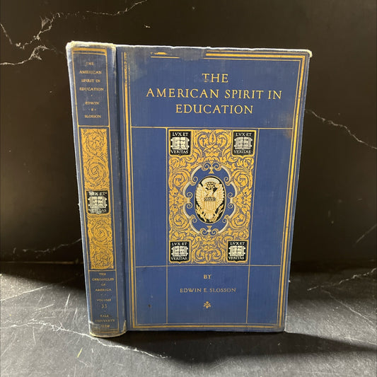the american spirit in education a chronicle of great teachers book, by edwin e. slosson, 1921 Hardcover image 1