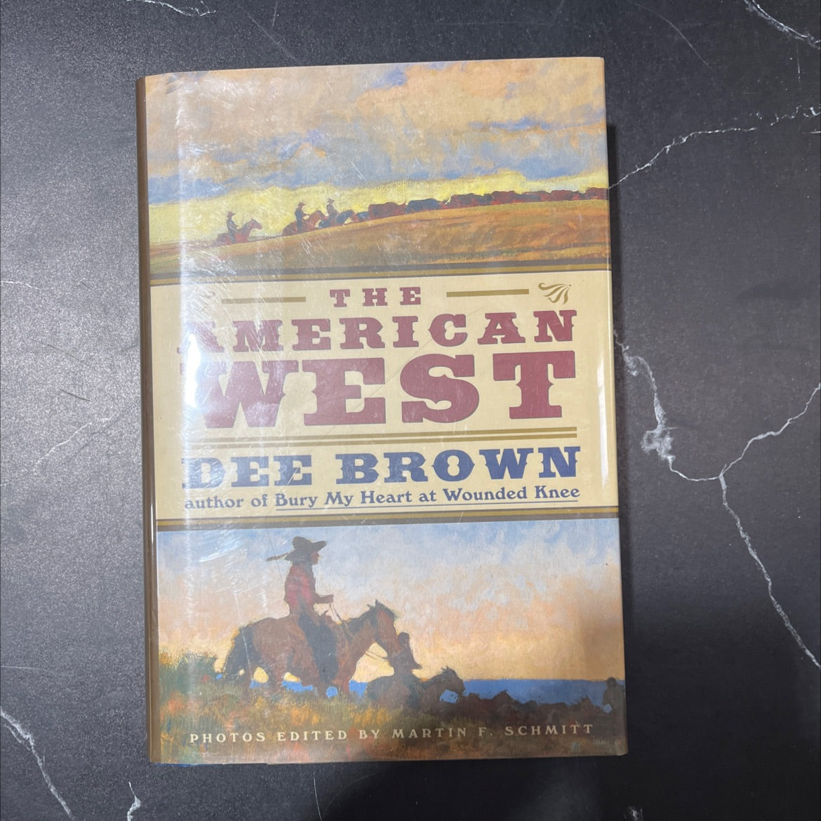 the american west book, by dee brown, 1994 Hardcover image 1