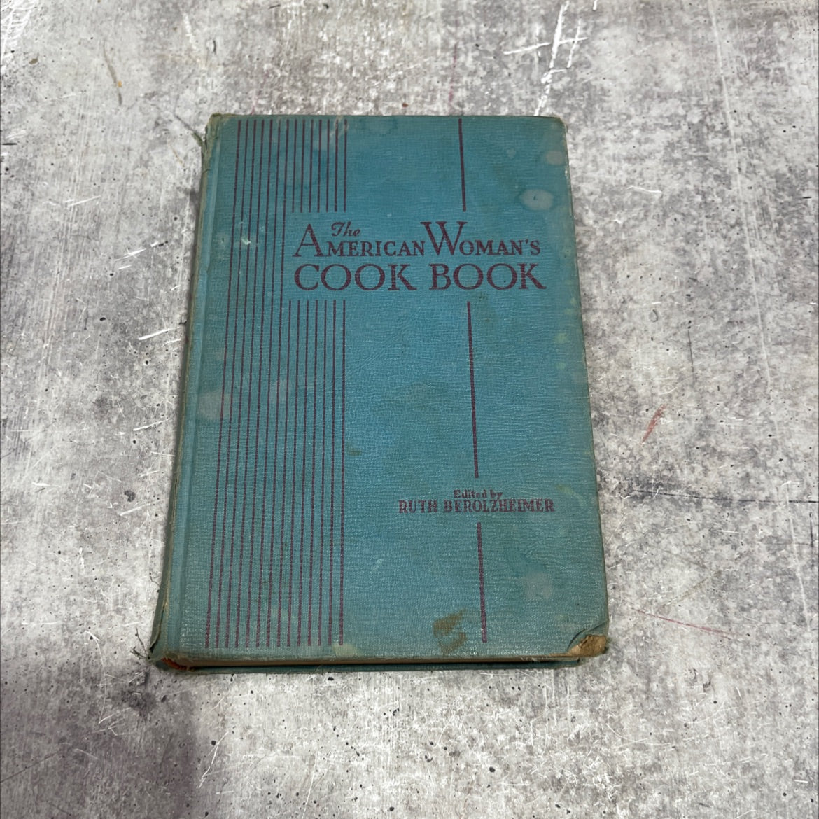 the american woman's cook book book, by ruth berolzheimer, 1946 Hardcover image 1