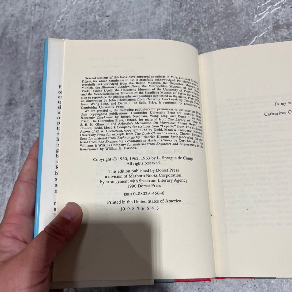 the ancient engineers book, by l. sprague de camp, 1990 Hardcover image 3