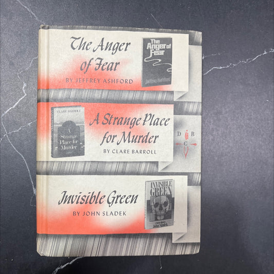 the anger of fear book, by jeffrey ashford, 1978 Hardcover image 1