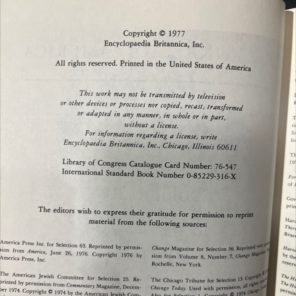 the annals of america volume 20 1974-1976 the challenge of interdependence book, by unknown, 1977 Hardcover image 3