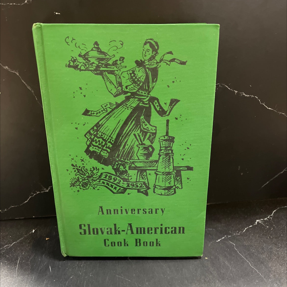 the anniversary slovak-american cook book book, by the first catholic slovak ladies association, 1952 Hardcover image 1