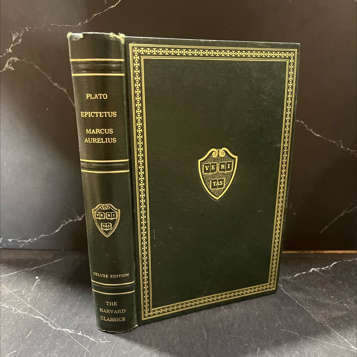 the apology, phædo and crito of plato; the golden sayings of epictetus; the meditations of marcus aurelius book, by image 1