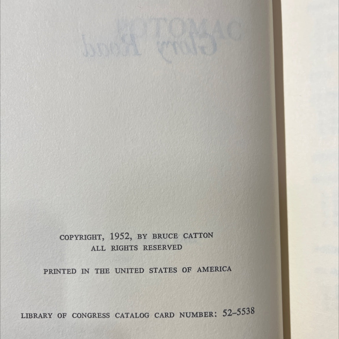 the army of the potomac glory road book, by bruce catton, 1952 Hardcover image 3