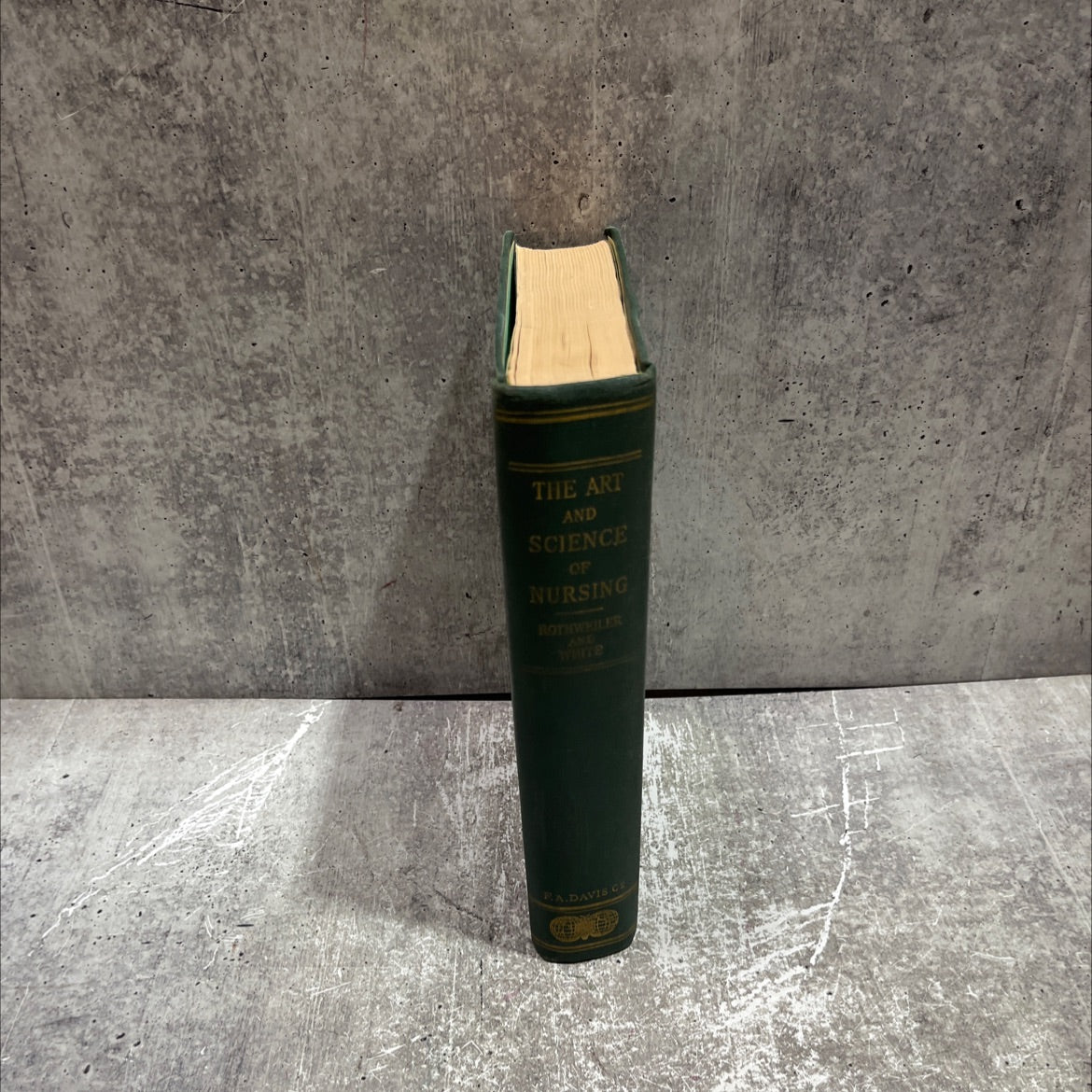 the art and science of nursing book, by ella l. rothweiler, m.a., r.n. and jean martin white, b.s., r.n., 1948 Hardcover image 4