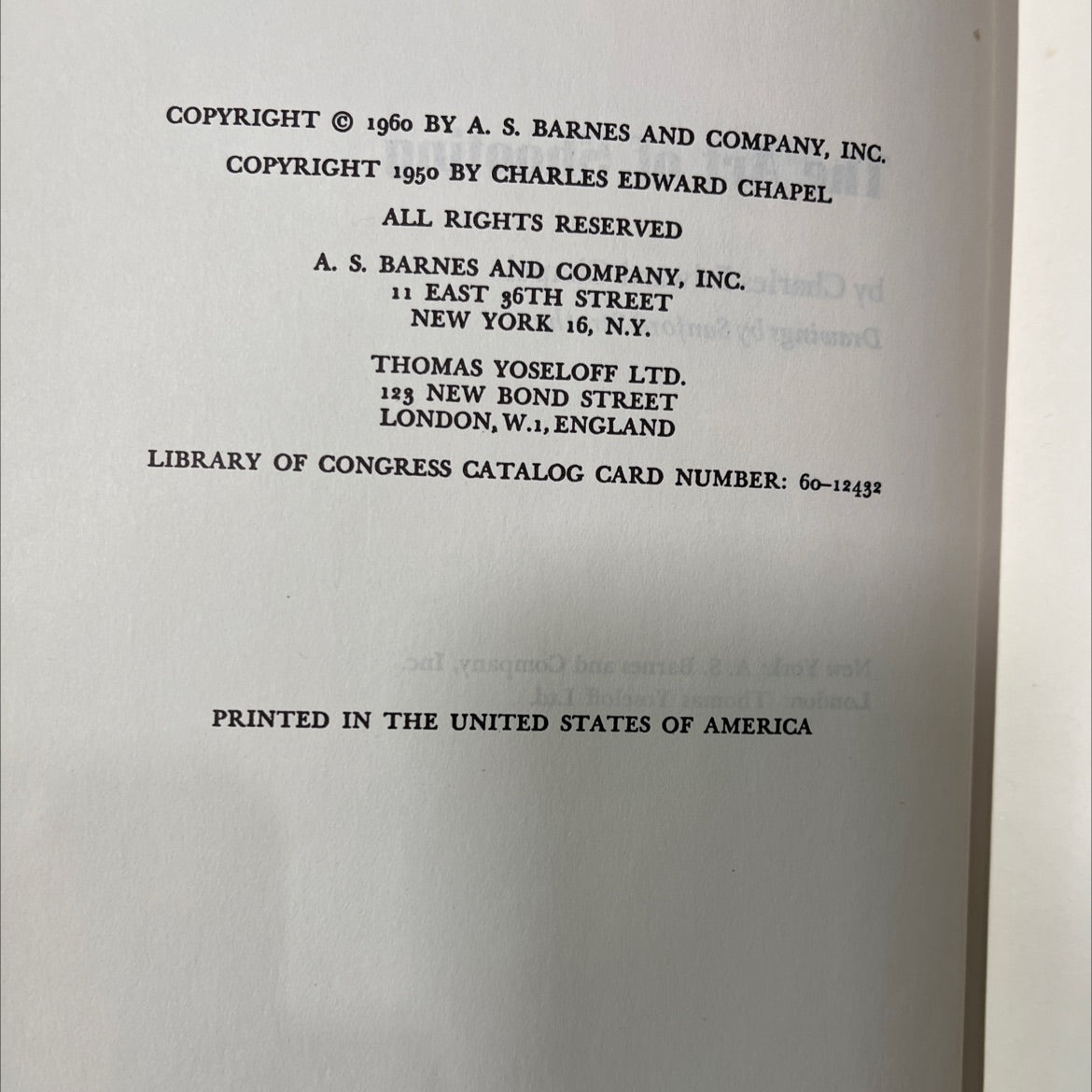 the art of shooting prop book, by charles edward chapel, 1960 Hardcover image 3