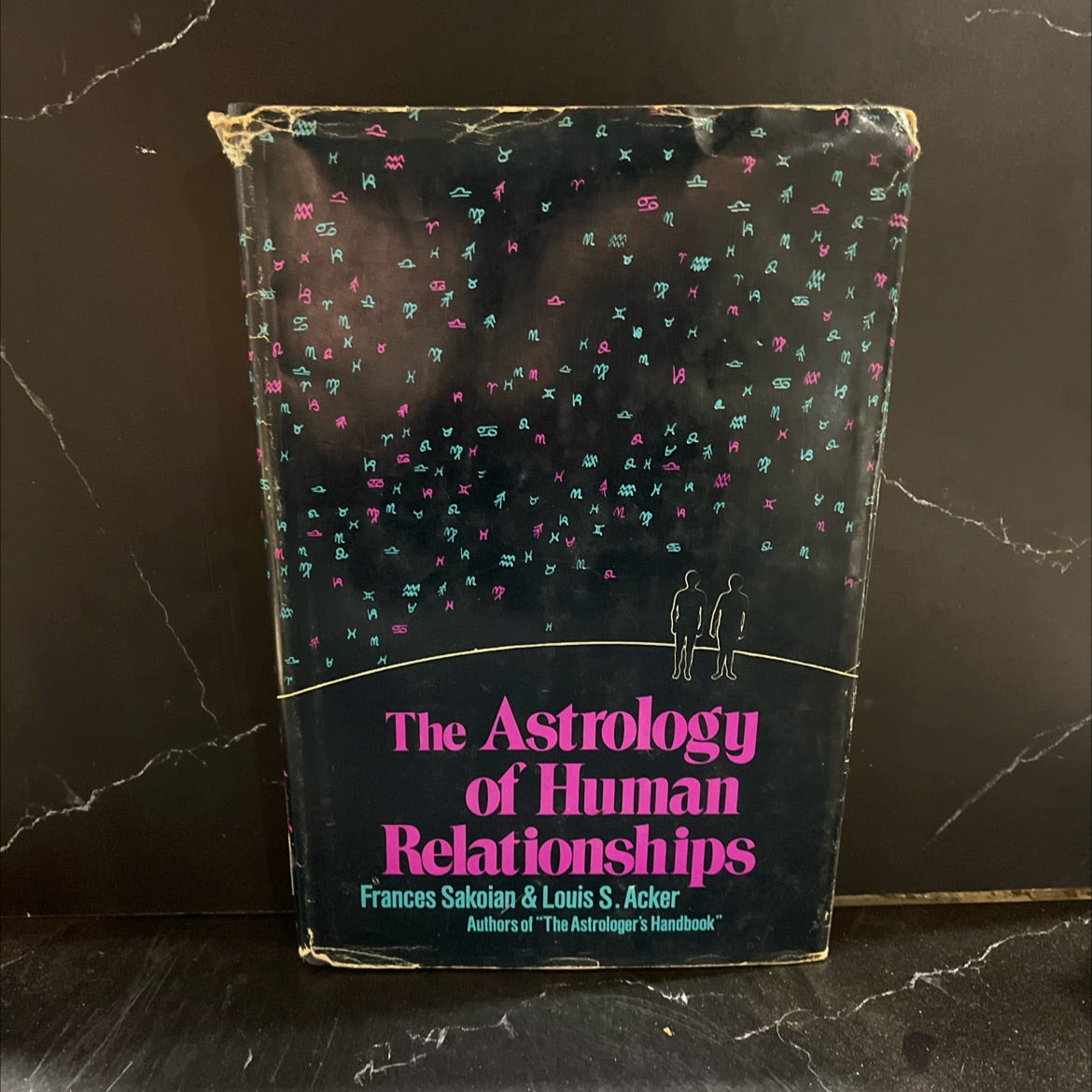 the astrology of human relationships book, by Frances Sakoian, Louis S. Acker, 1976 Hardcover image 1