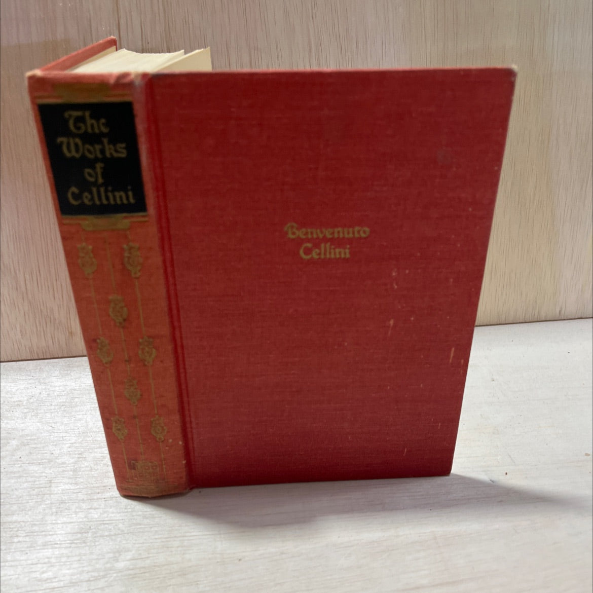 the autobiography of benvenuto cellini book, by benvenuto cellini, 1927 Hardcover, Antique image 1