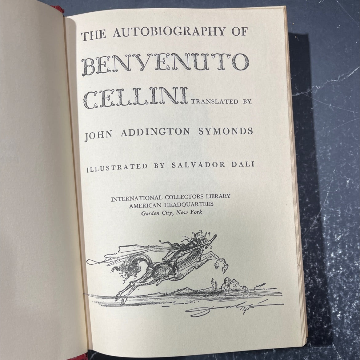 the autobiography of benvenuto cellini book, by benvenuto cellini, 1946 Hardcover image 2