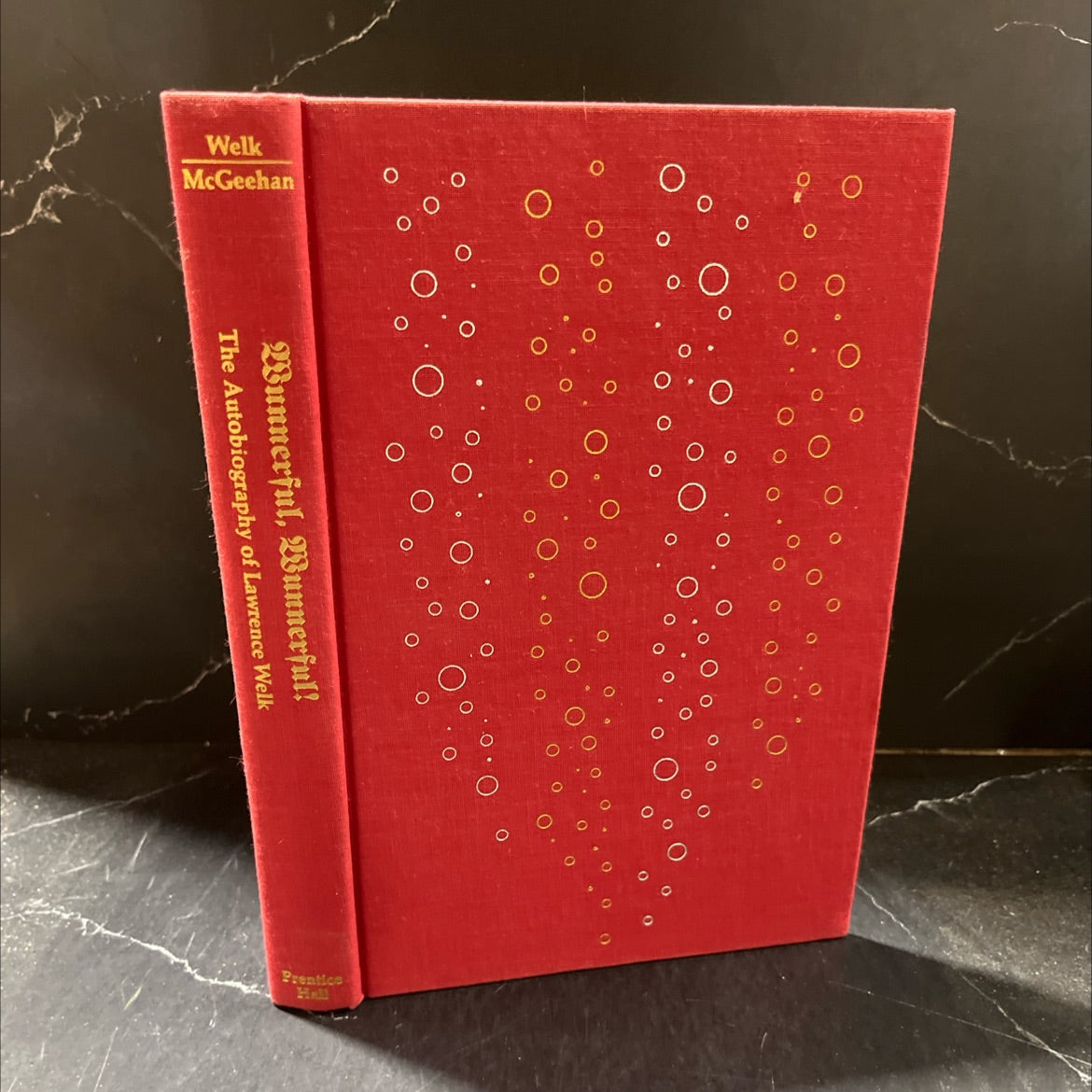 the autobiography of lawrence welk wunnerful book, by lawrence welk with bernice mcgeehan, 1971 Hardcover image 1