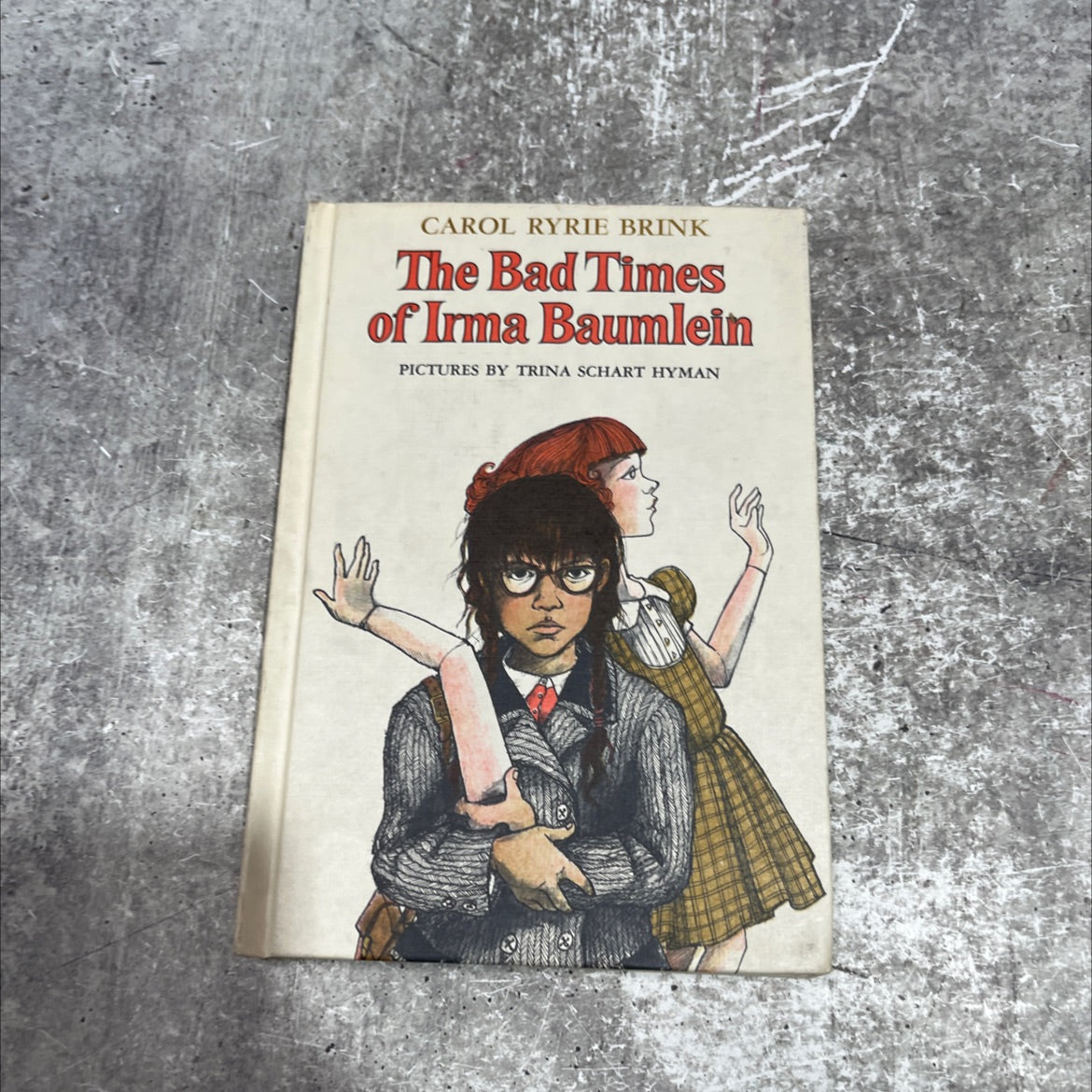 the bad times of irma baumlein book, by carol ryrie brink, 1972 Hardcover image 1
