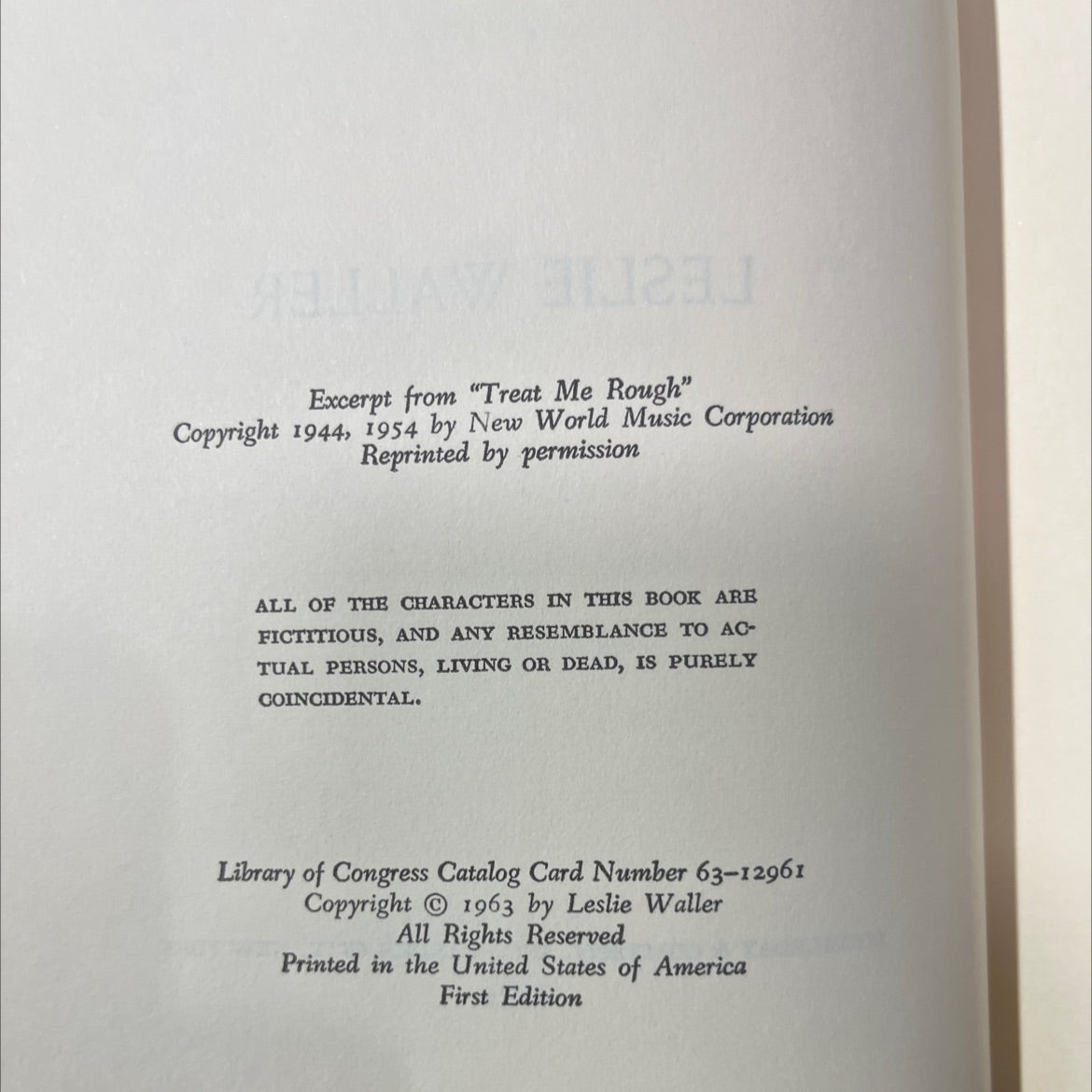 the banker book, by leslie waller, 1963 Hardcover image 3