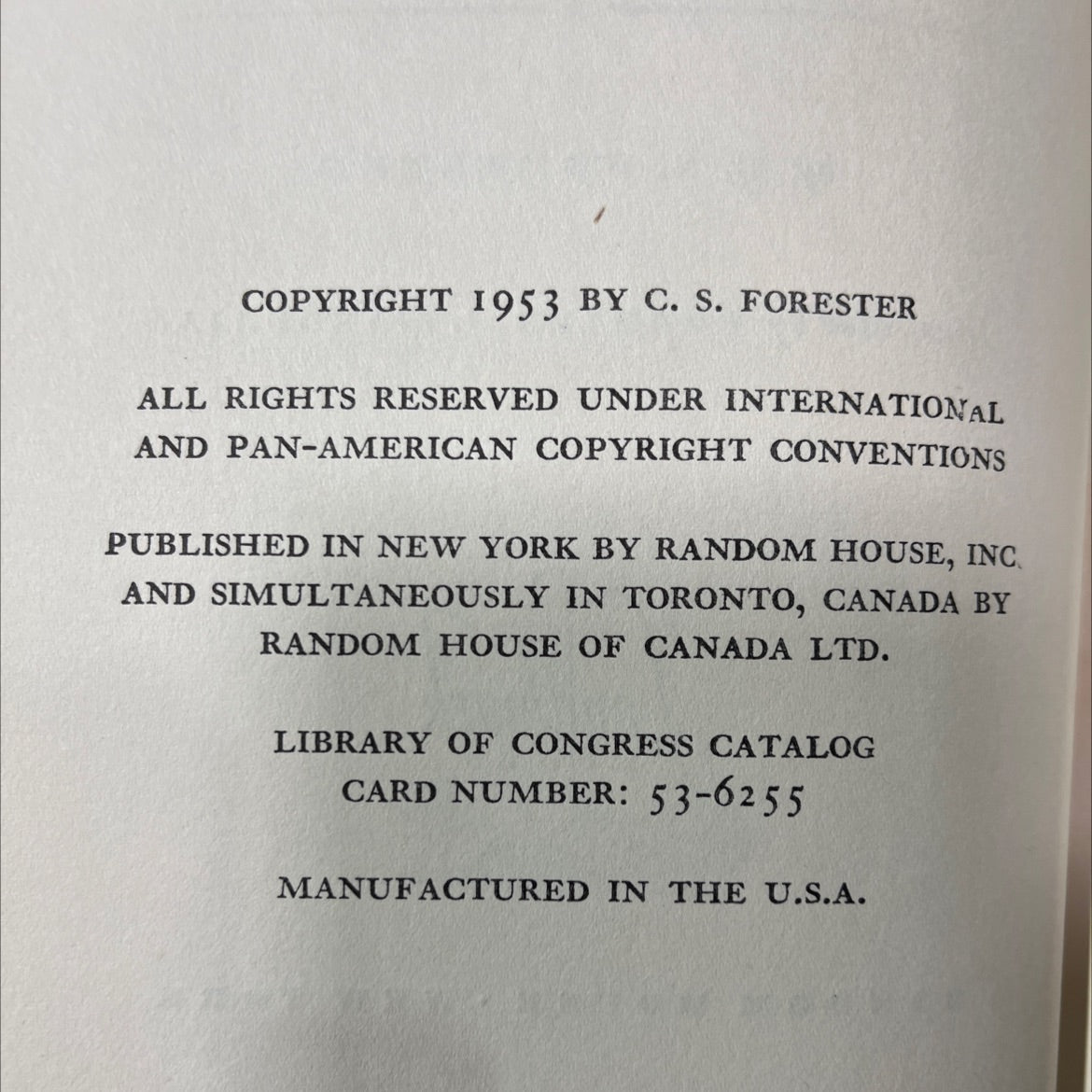 the barbary pirates book, by c. s. forester, 1953 Hardcover image 3