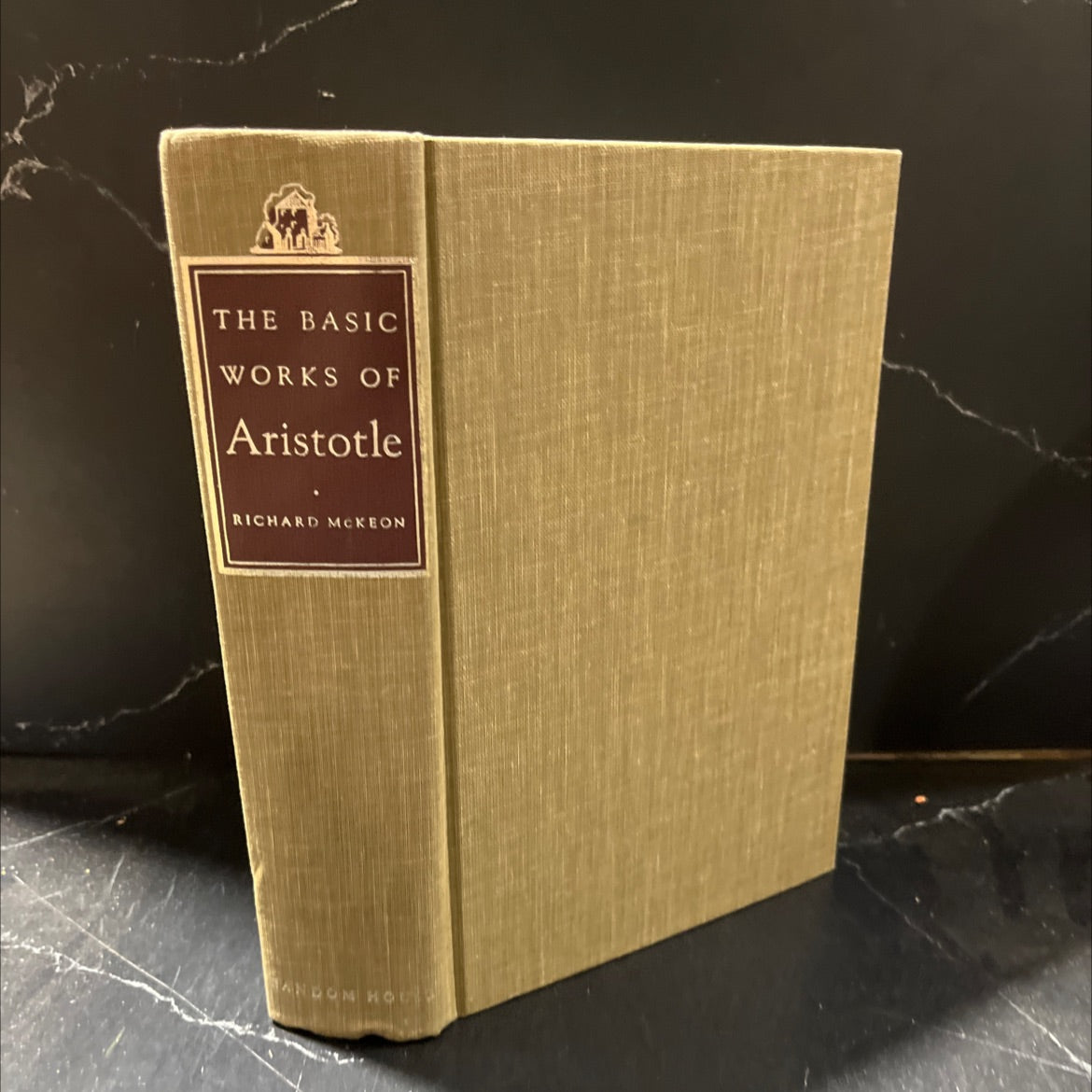 the basic works of aristotle book, by aristotle, 1941 Hardcover image 1