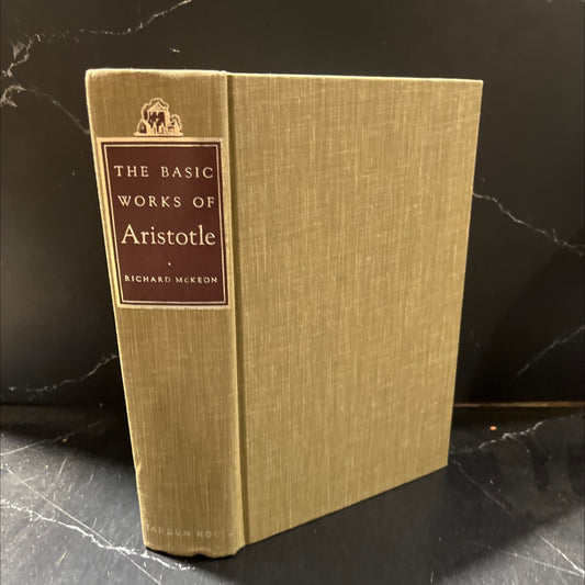 the basic works of aristotle book, by aristotle, 1941 Hardcover image 1