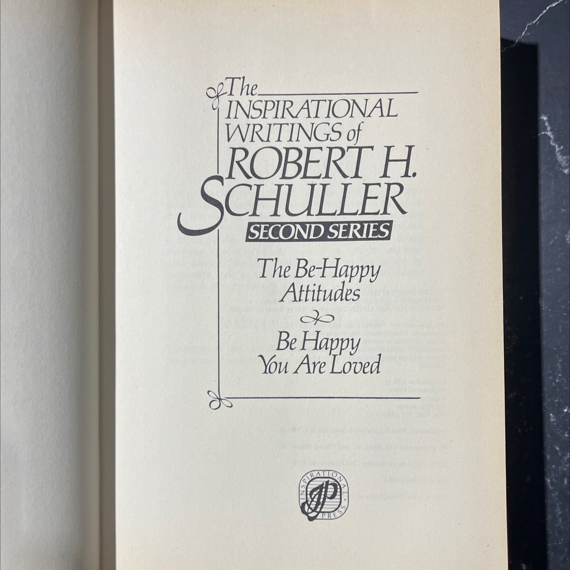 the be-happy attitudes: eight positive attitudes that can change your life book, by robert h. schuller, 1986 Hardcover image 2