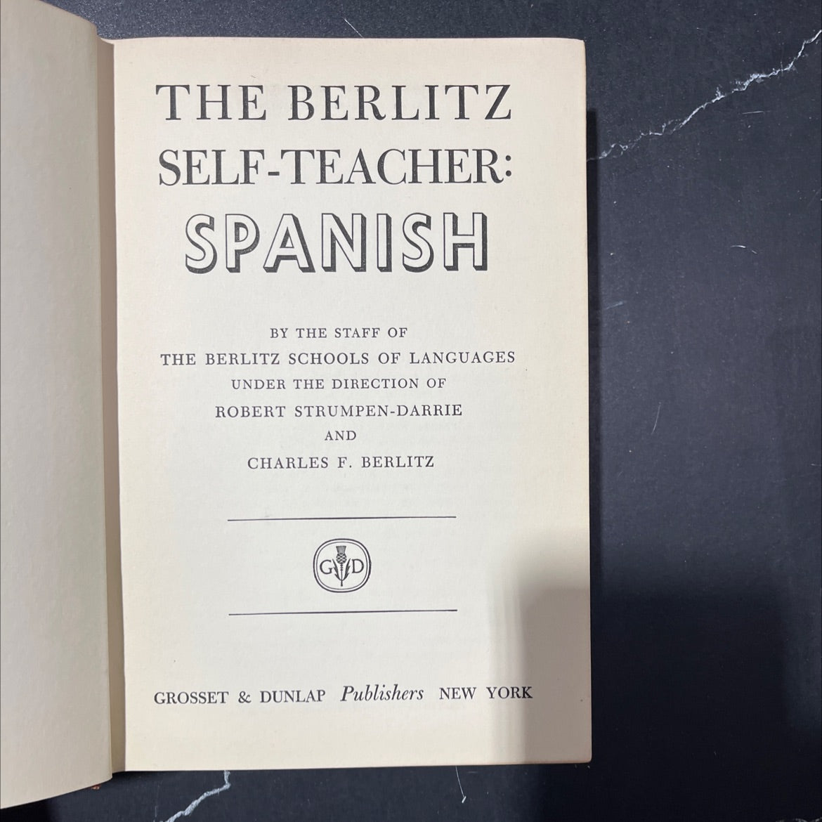 the berlitz self-teacher: spanish book, by staff of the berlitz schools of languages, 1949 Hardcover image 2