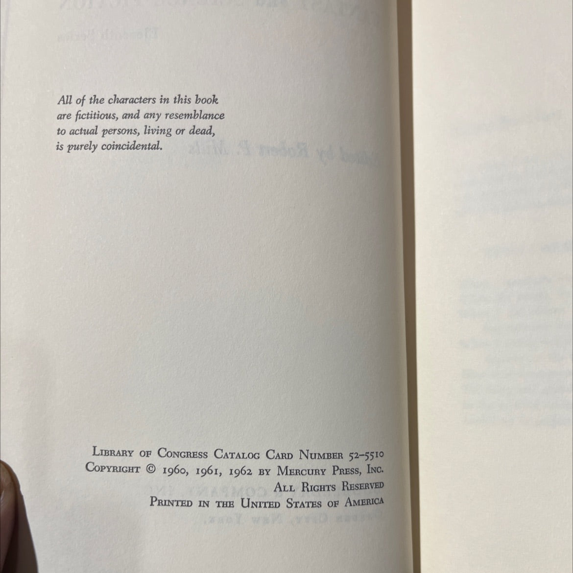 the best from fantasy and science fiction eleventh series book, by Robert P. Mills, 1962 Hardcover image 3