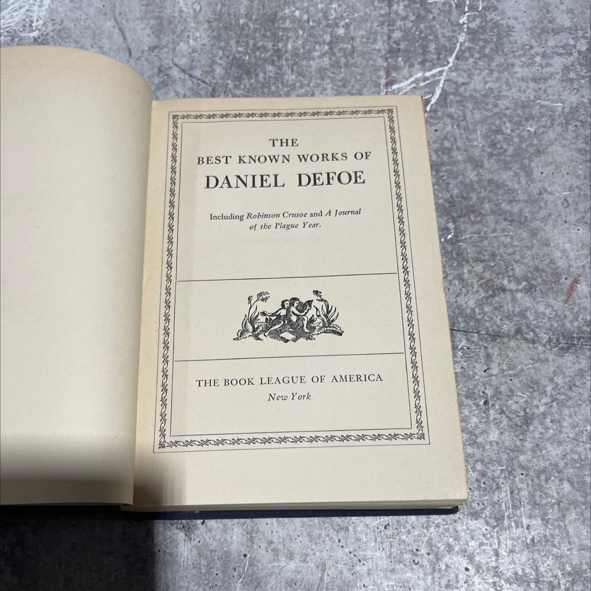 the best known works of daniel defoe including robinson crusoe and a journal of the plague year book, by daniel defoe, image 2