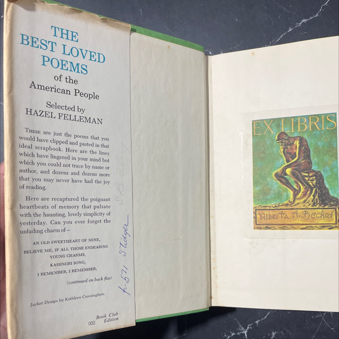 the best loved poems of the american people book, by hazel felleman, 1936 Hardcover image 4