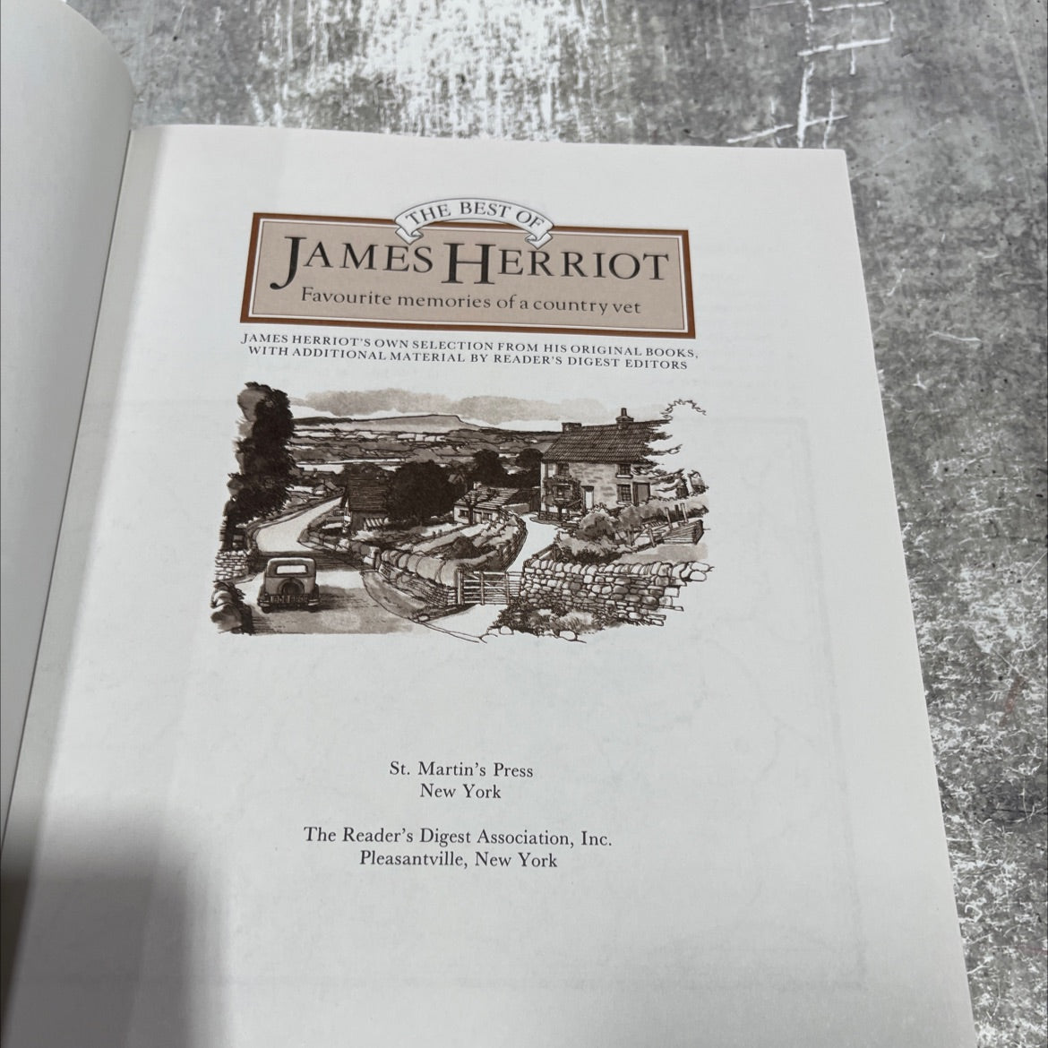 the best of james herriot book, by james herriot, 1982 Hardcover image 2