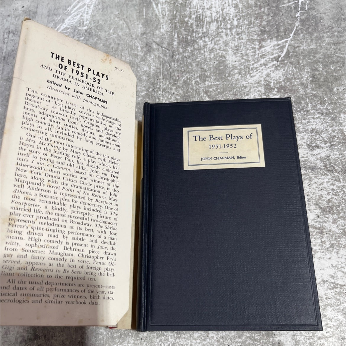 the best plays of 1951-1952 and the year book of the drama in america book, by john chapman, 1952 Hardcover image 4