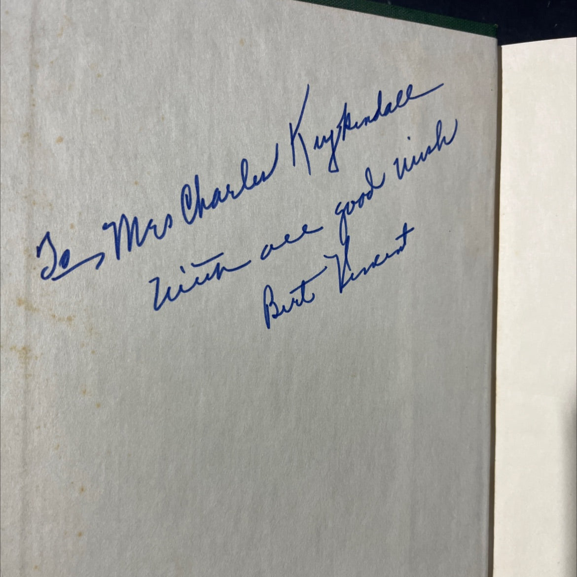 SIGNED the best stories of bert vincent book, by Bert Vincent, 1968 Hardcover, Vintage image 4