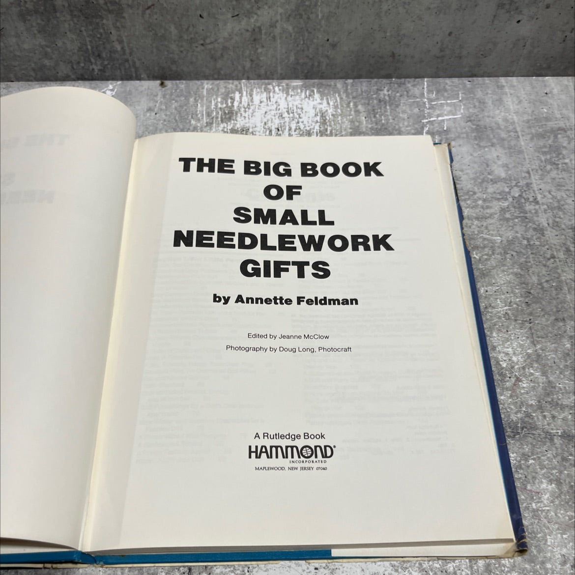 the big book of small needlework gifts book, by Annette Feldman, 1980 Hardcover image 2