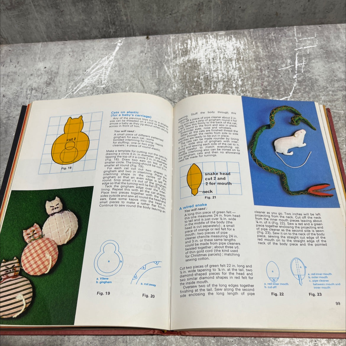 the big book of soft toys book, by mabs tyler, 1972 Hardcover image 4