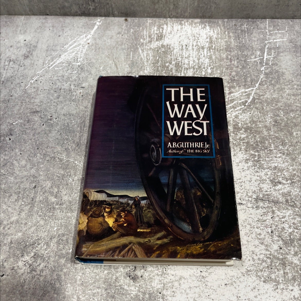 the big sky book, by A. B. Guthrie, Jr., 1949 Hardcover image 1