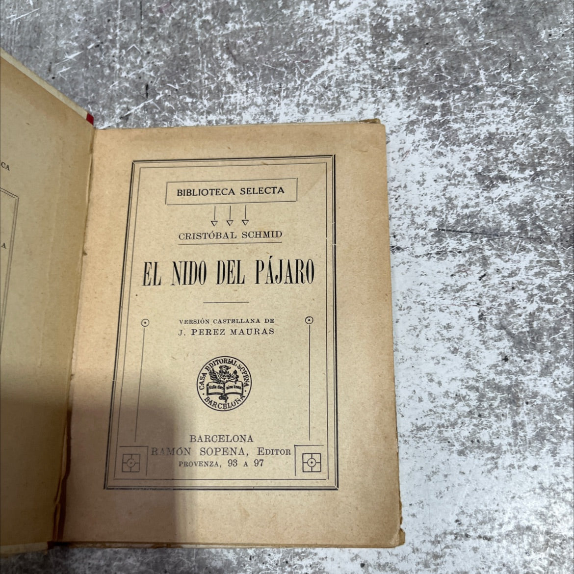 the bird's nest book, by cristóbal schmid, 1970 Hardcover image 2