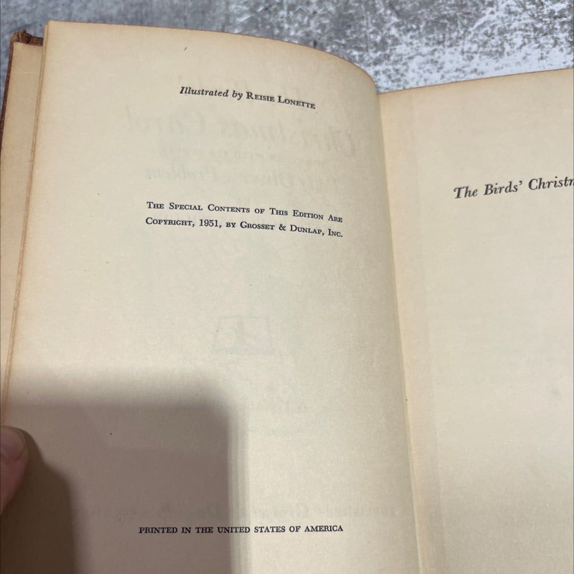 the birds' christmas carol together with its sequel polly oliver's problem book, by kate douglas wiggin, 1951 Hardcover image 3