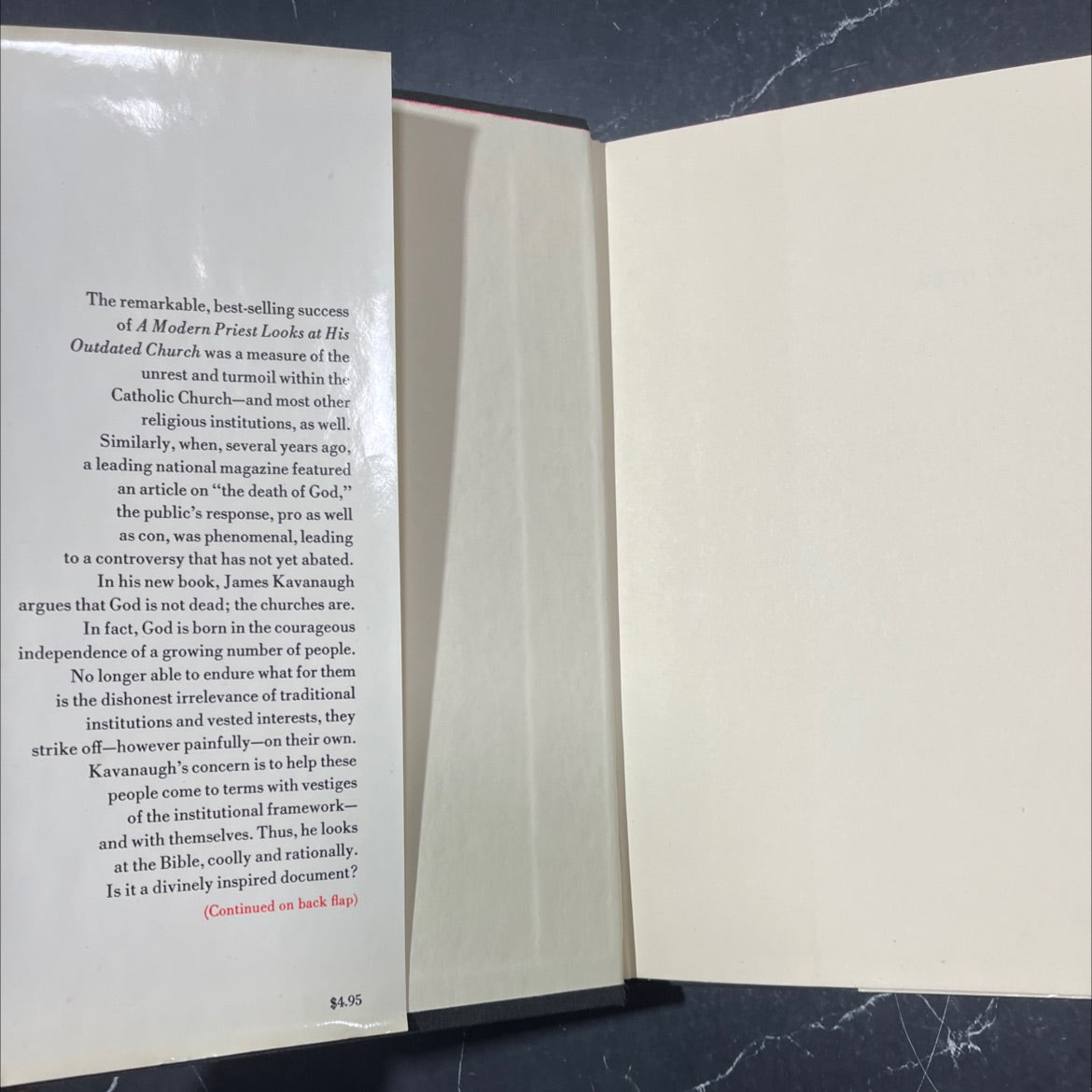 the birth of god book, by james kavanaugh, 2012 Hardcover image 4