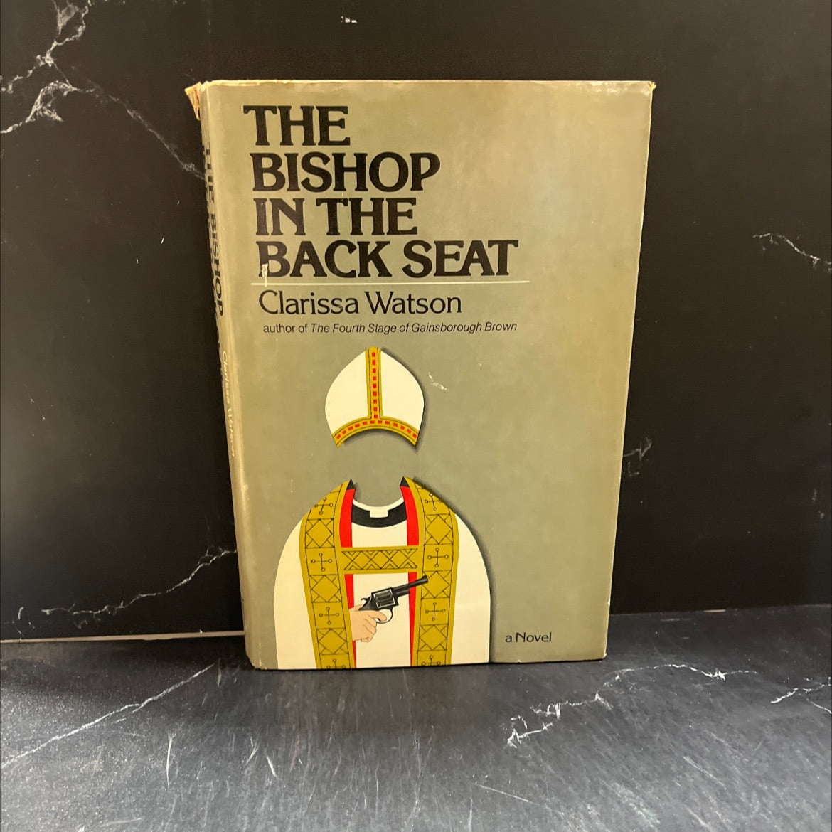the bishop the back seat book, by clarissa watson, 1980 Hardcover image 1