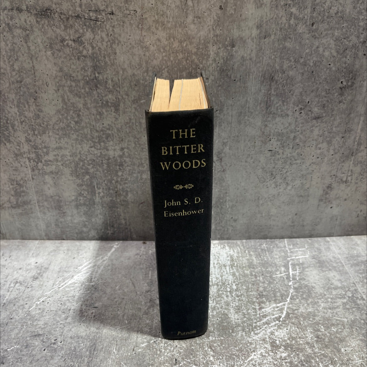 the bitter woods book, by John S. D. Eisenhower, 1969 Hardcover image 4