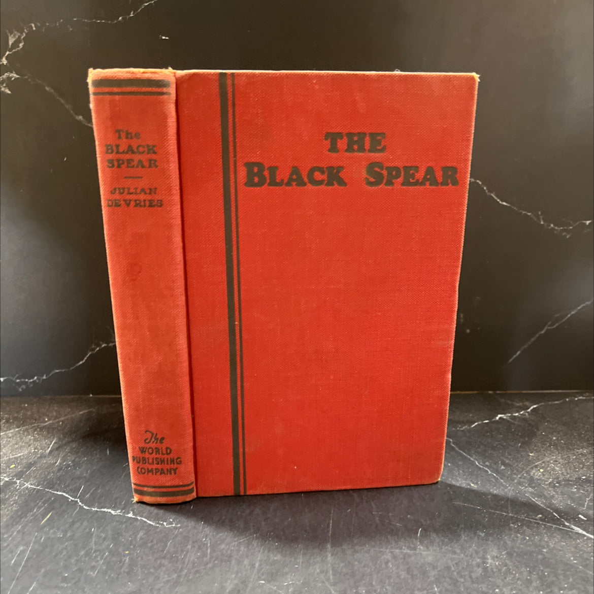 the black spear book, by julian de vries, 1933 Hardcover image 1