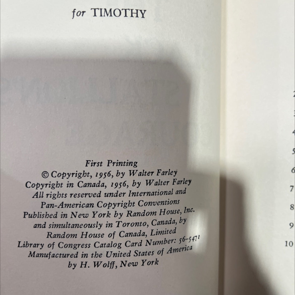 the black stallion's courage book, by Walter Farley, 1956 Hardcover image 3